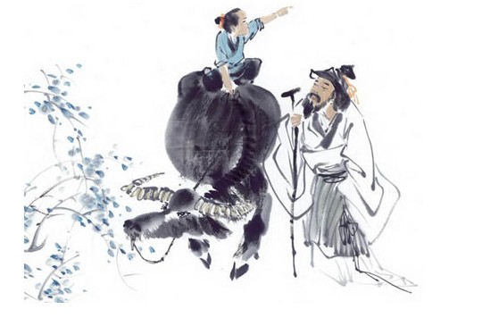 急需一首描写有春天景色和放牛情景的古代诗词