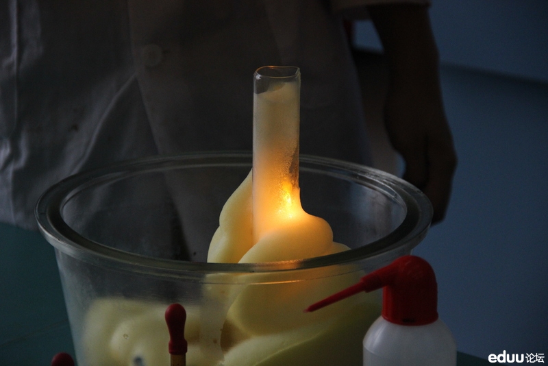 新初三五一化学启蒙体验课:来看大象的牙膏、碘钟、热冰啦!(图)