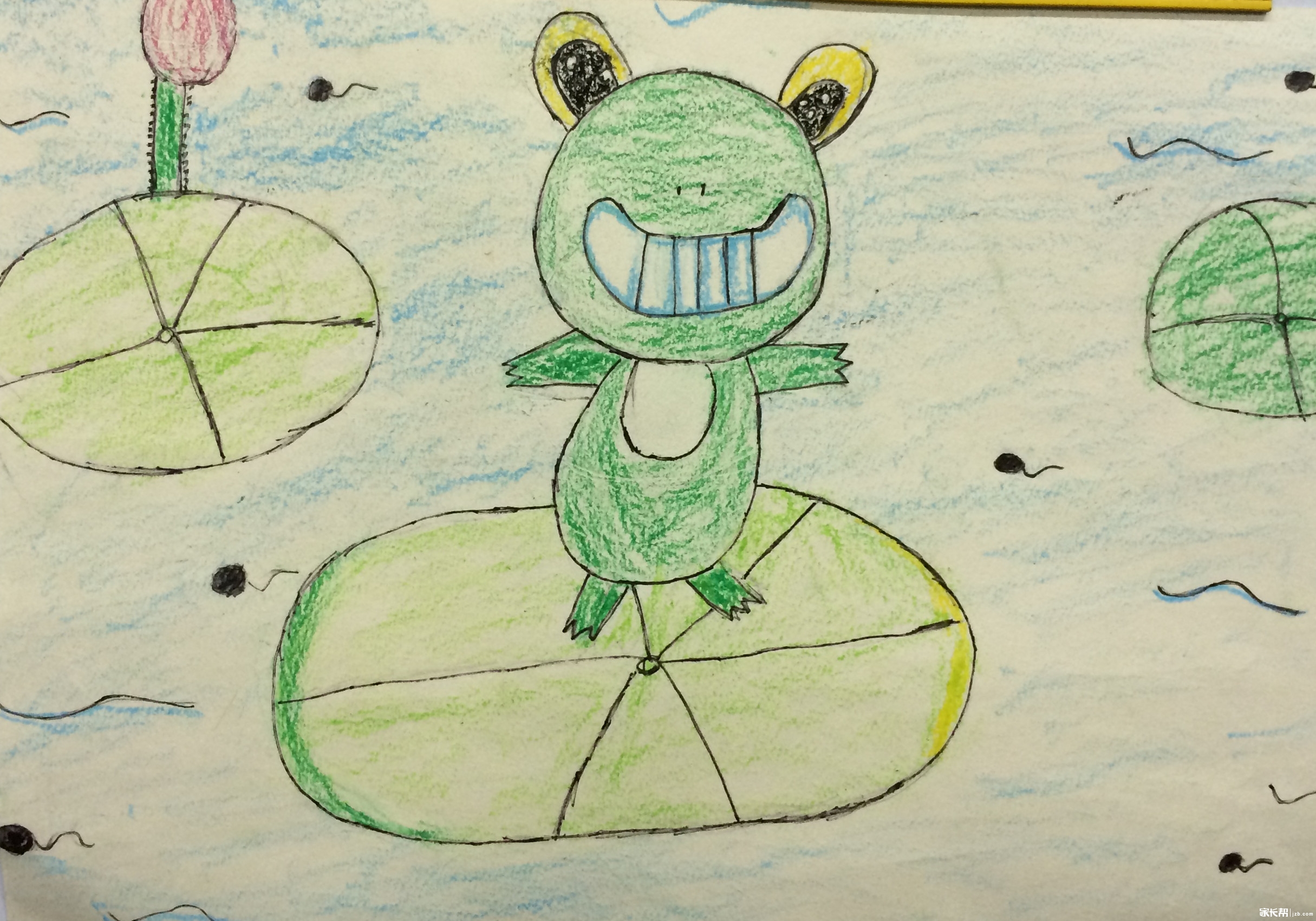 我学生的儿童画(一年级以下)_家有特长生_