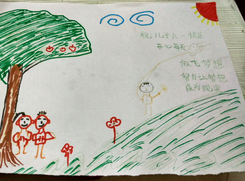 子画张小卡片吧!把你的心事说给ta听~_成长日