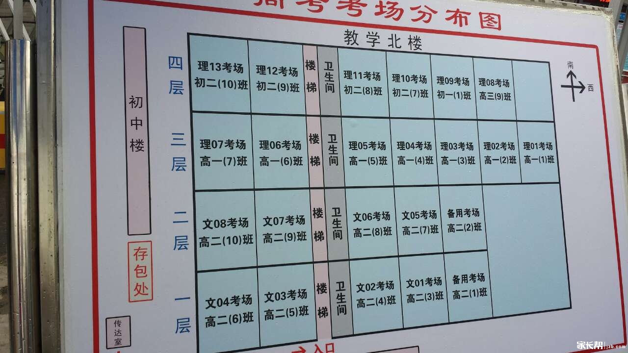 考点信息大汇总喽!欢迎踩点家长分享考场分布