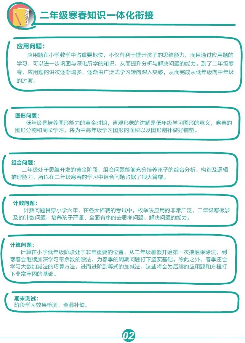 2015-2016重庆学而思小学二年级寒春报名指南