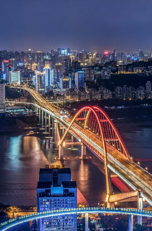 重庆夜景荣昌的猪儿永川的茶江津的花椒确_随