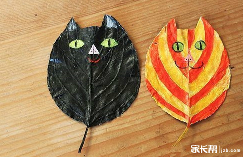 收集叶子和孩子一起来做叶子画吧!_2016洛阳