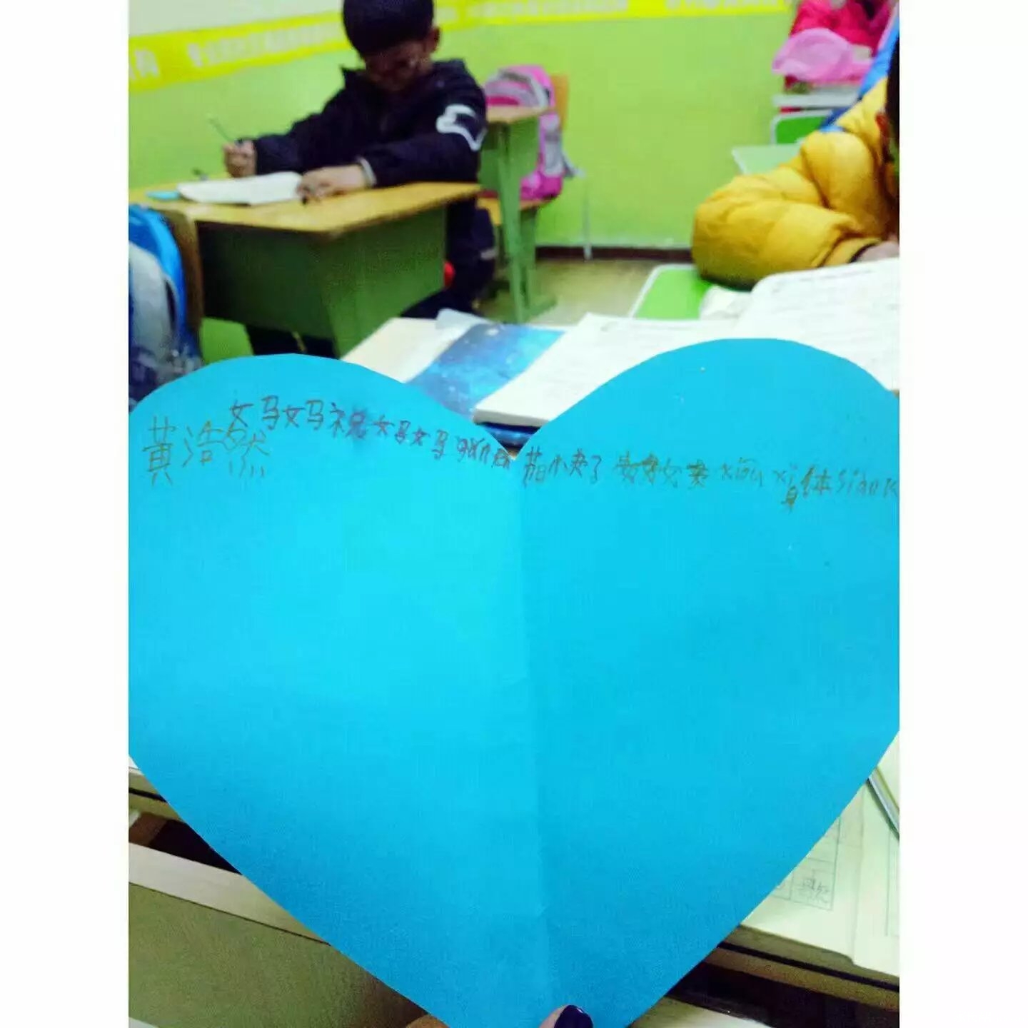 僮宝写给爸爸妈妈的暖心小留言