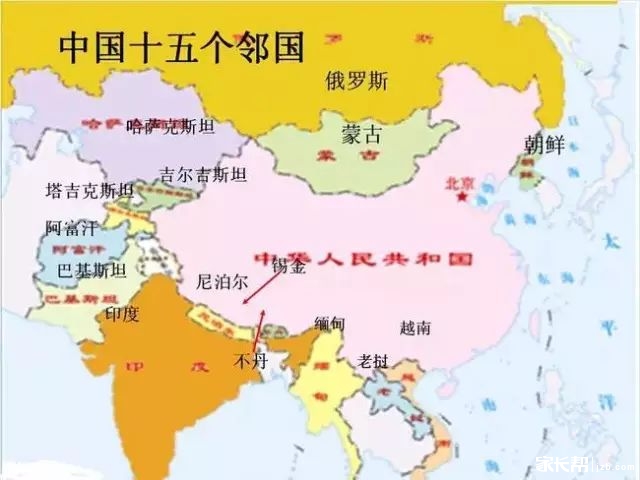 15个邻国