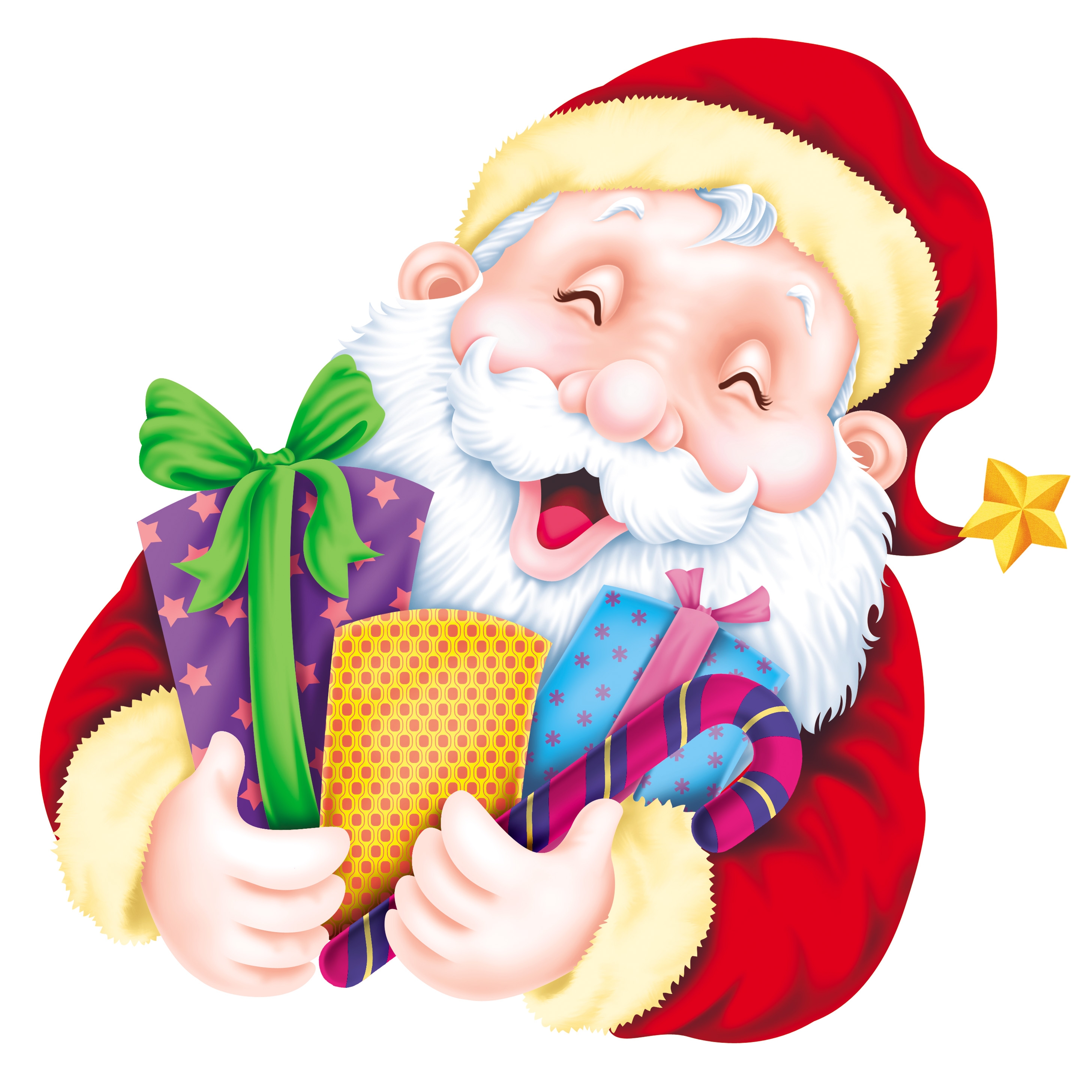 圣诞老人送礼物啦!